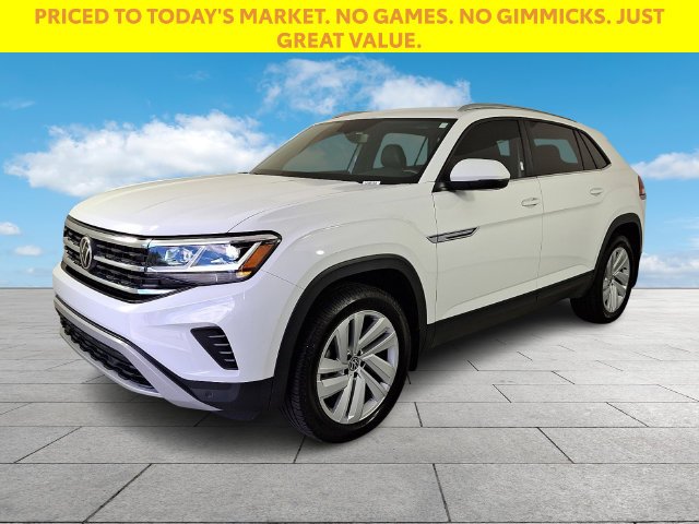 Used 2022 White Volkswagen 3.6L V6 SE w/Technology image 4