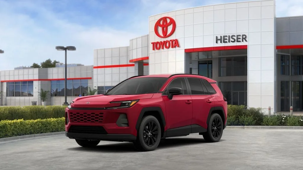 New 2026 Red Toyota XLE Premium image 1