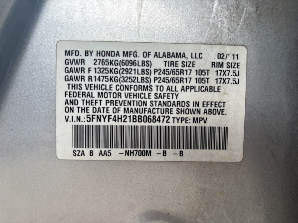 Used 2011 Silver Honda LX image 14