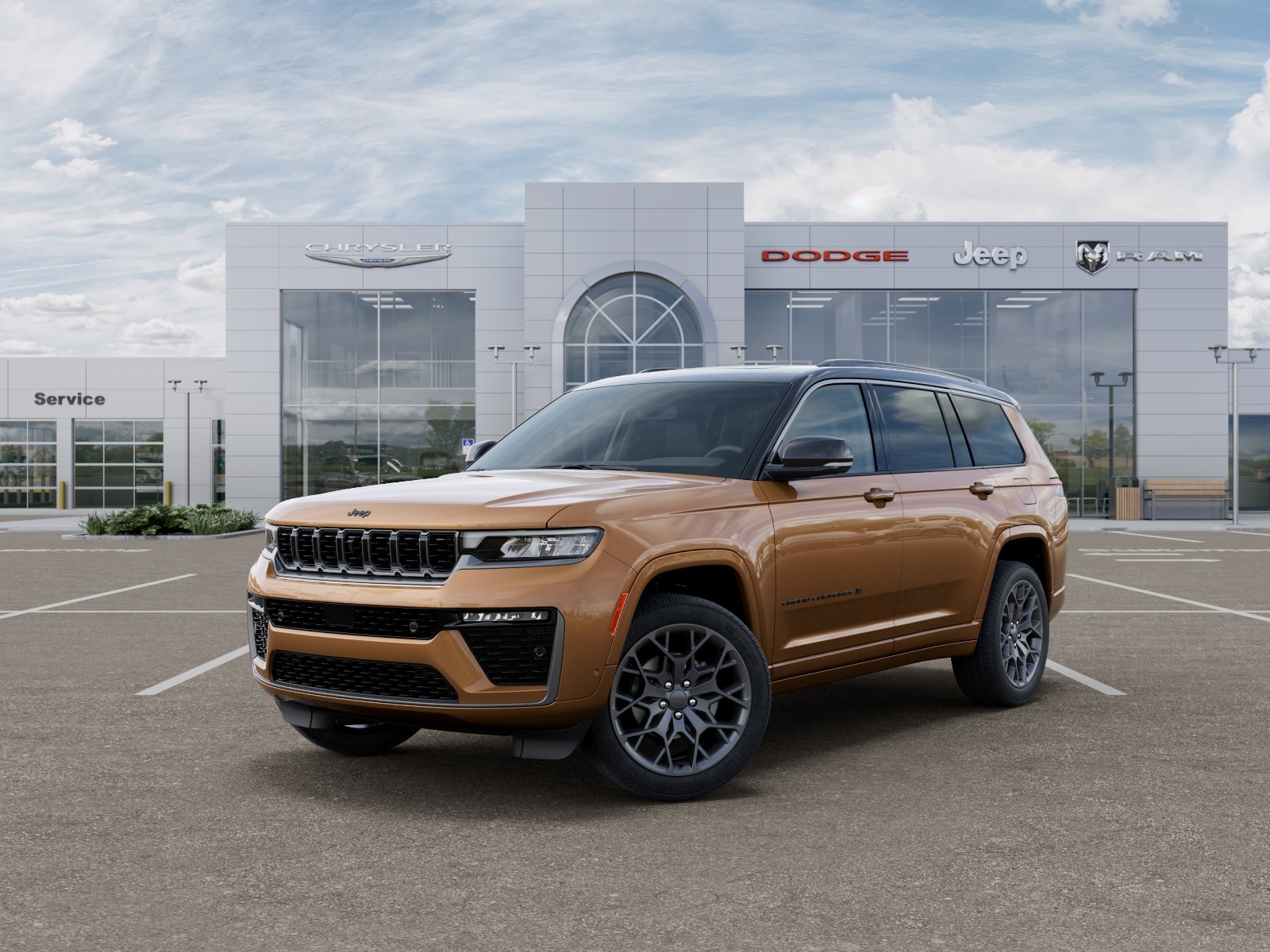 New 2026 Copper Shino Metallic Clear-Coat Exterior Paint Jeep Summit image 1