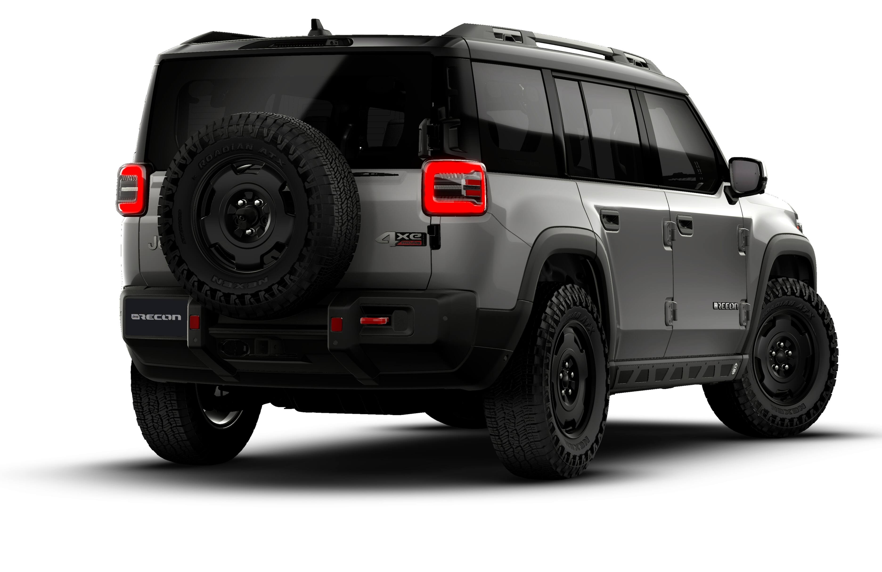 New 2026 Ceramic Gray Clear-Coat Exterior Paint Jeep Moab image 2
