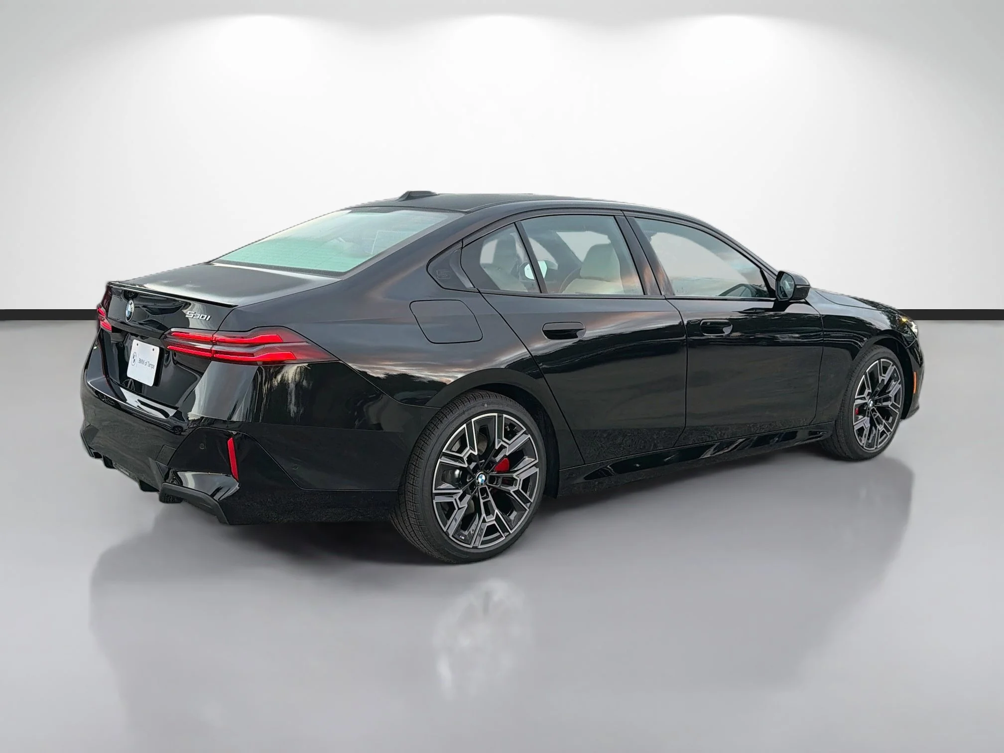 New 2027 Black Sapphire Metallic BMW 530i image 3
