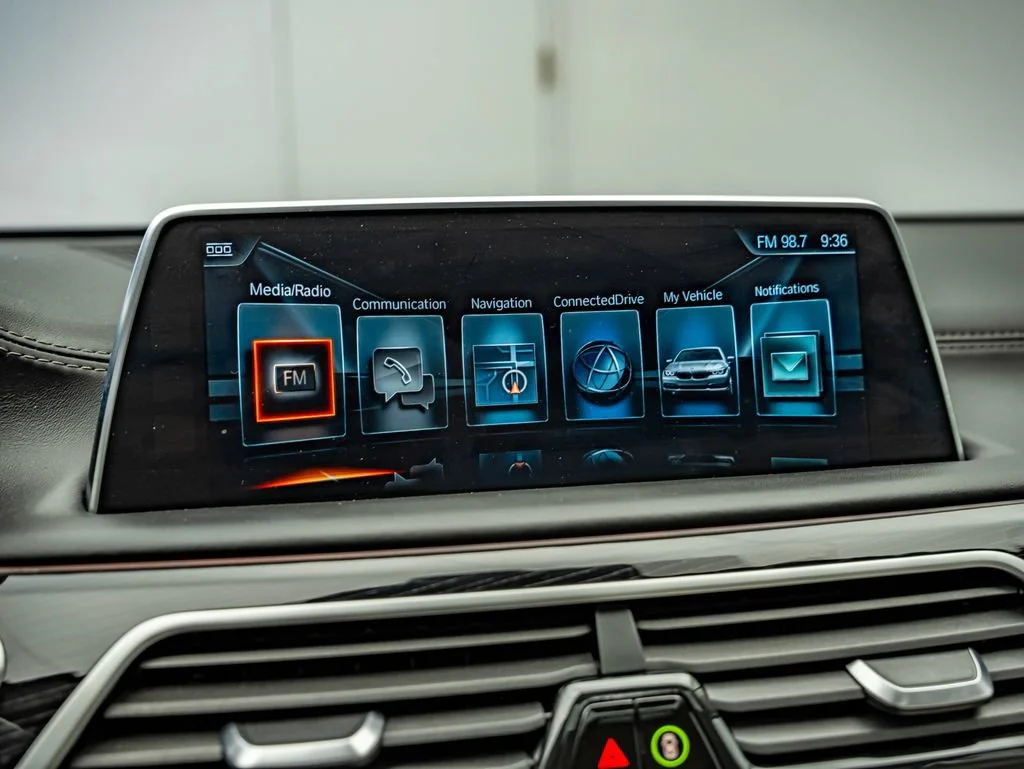 Used 2016 Gray Metallic BMW 740i image 27