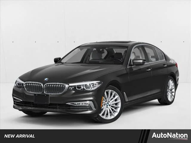 Used 2018 Silver/Gray BMW 530i xDrive image 1