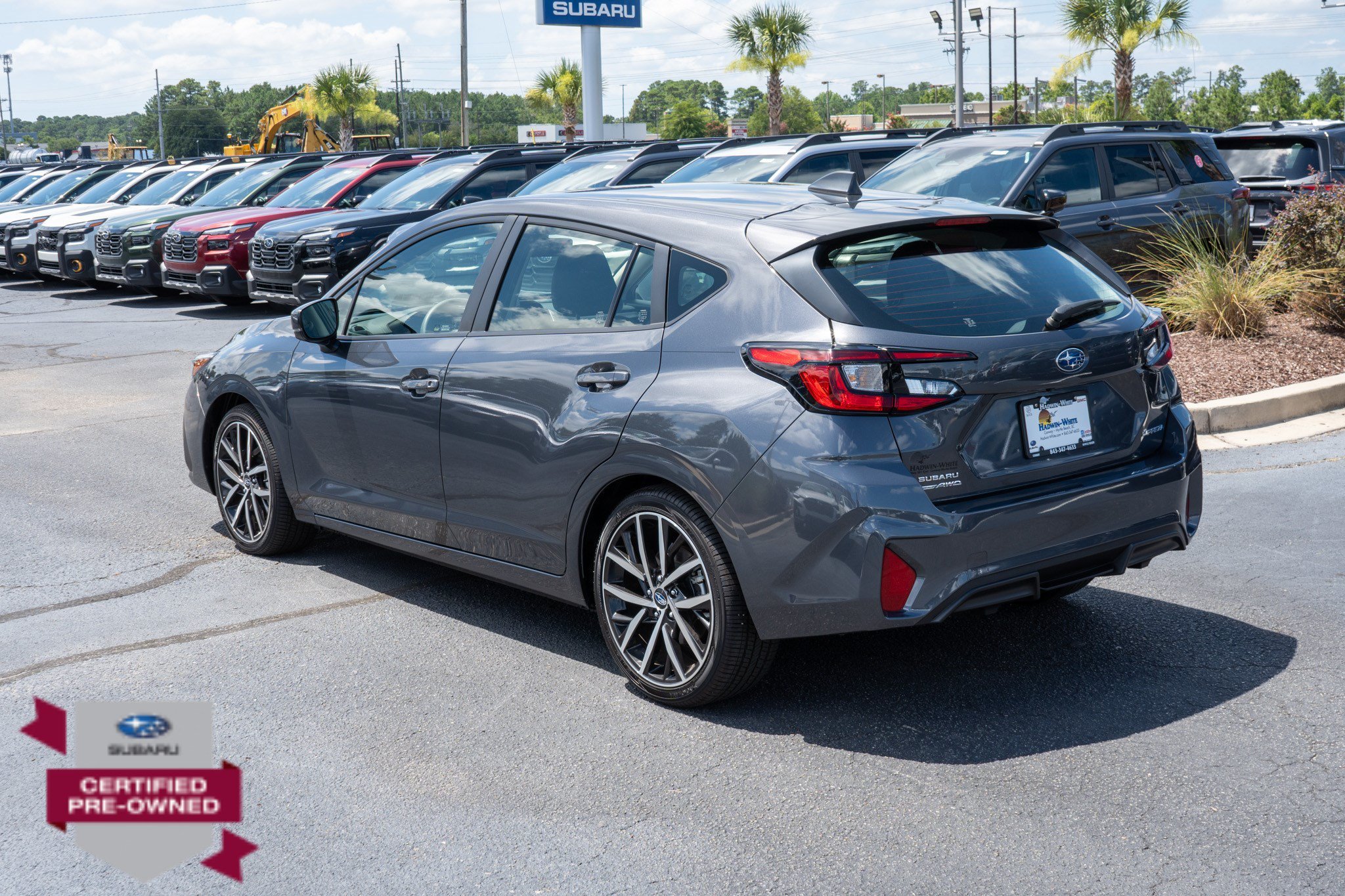 Used 2025 Magnetite Gray Metallic Subaru Sport image 5