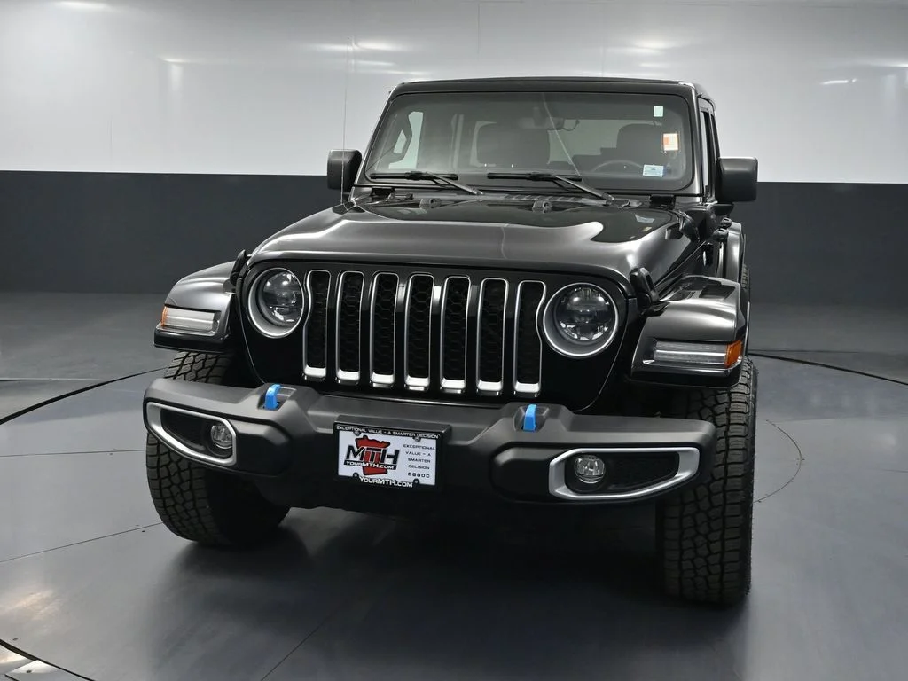 Used 2023 Black Jeep Sahara 4xe image 9