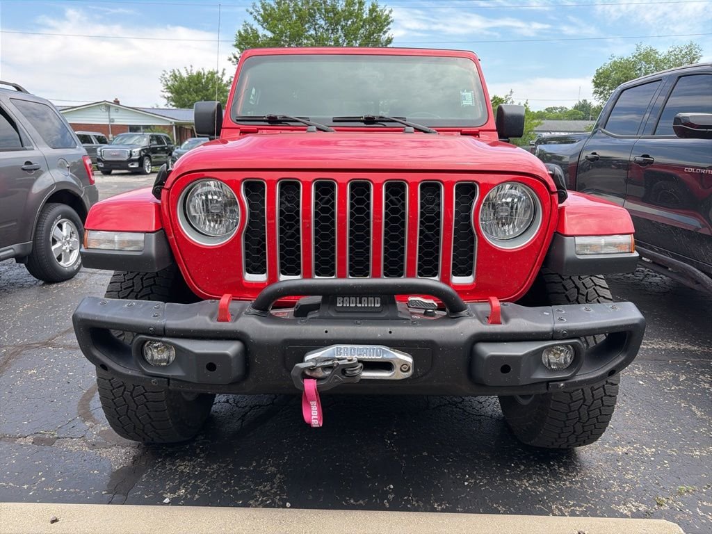 Used 2022 Red Clearcoat Jeep Overland image 8