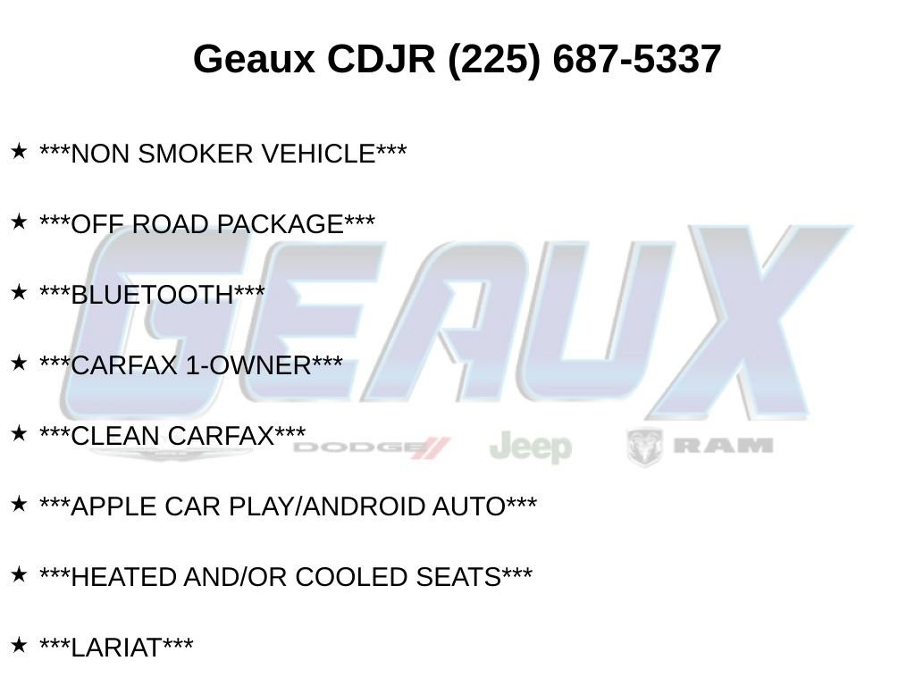 Used 2023 White Ford Lariat image 9