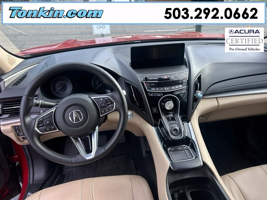Certified Used 2019 Performance Red Pearl Acura SH-AWD with Technology Package image 9