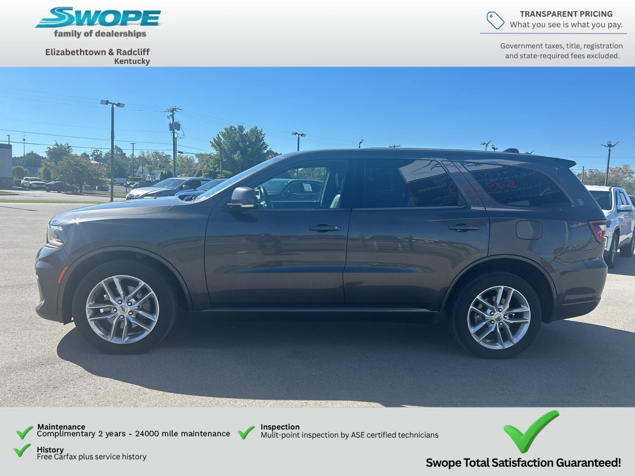 Used 2021 Granite Clearcoat Dodge GT Plus image 3