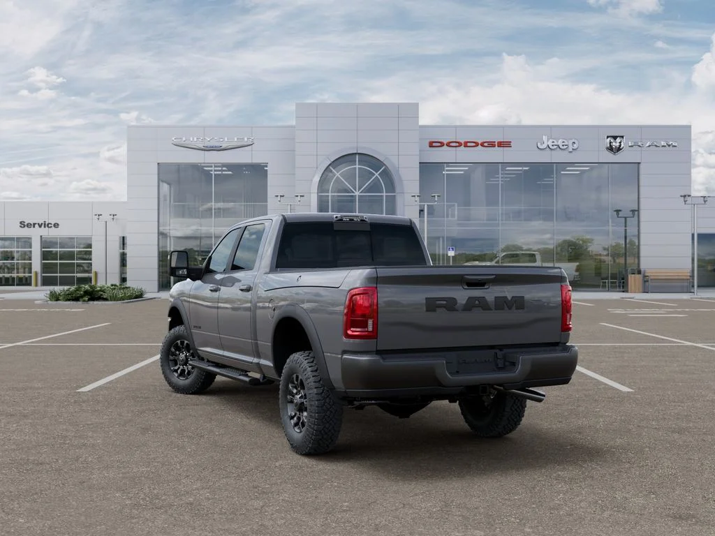 New 2026 Ceramic Gray Clear-Coat Exterior Paint RAM Power Wagon image 3