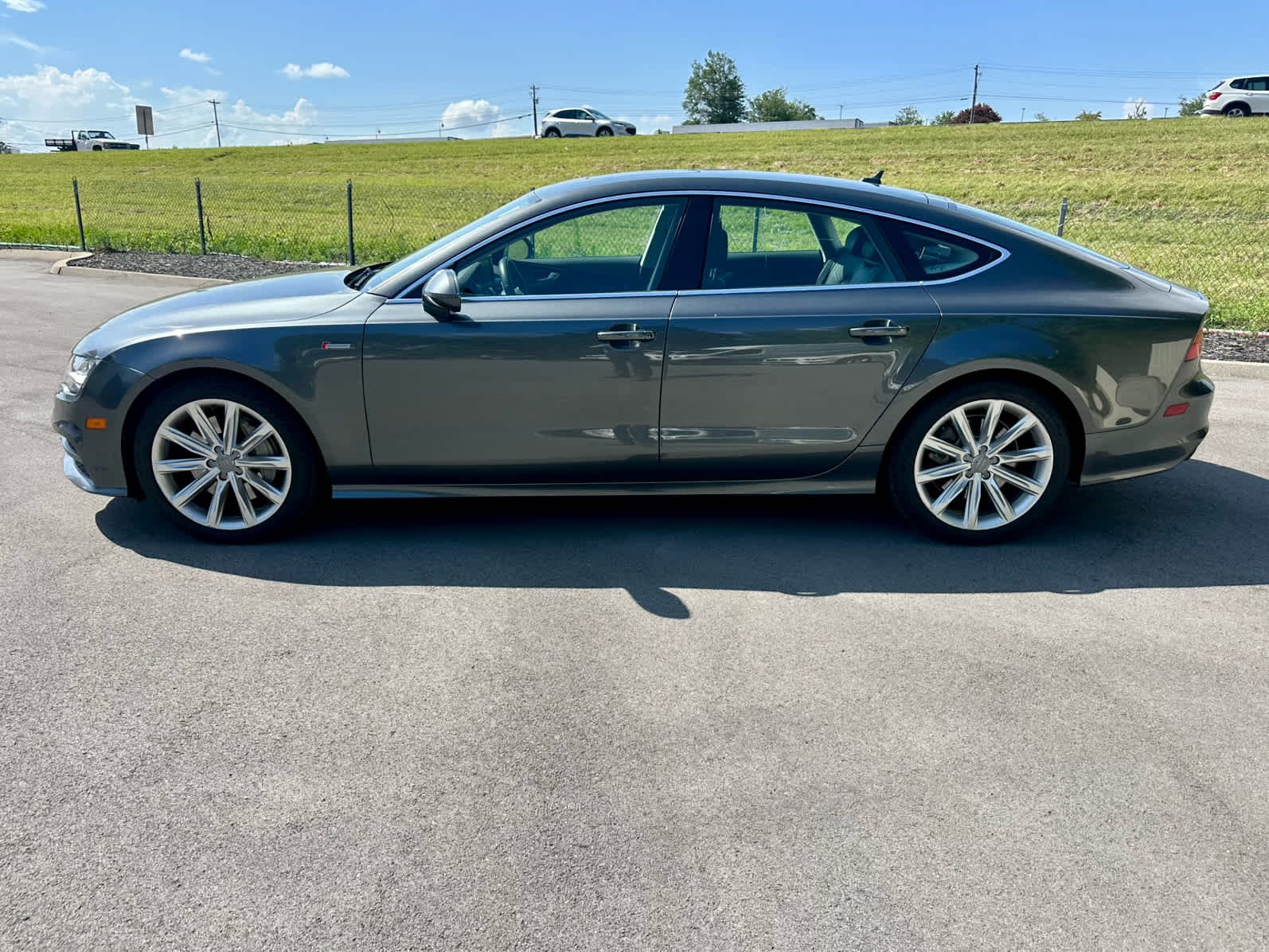Used 2014 Daytona Gray Pearl Effect Audi 3.0 Prestige image 8