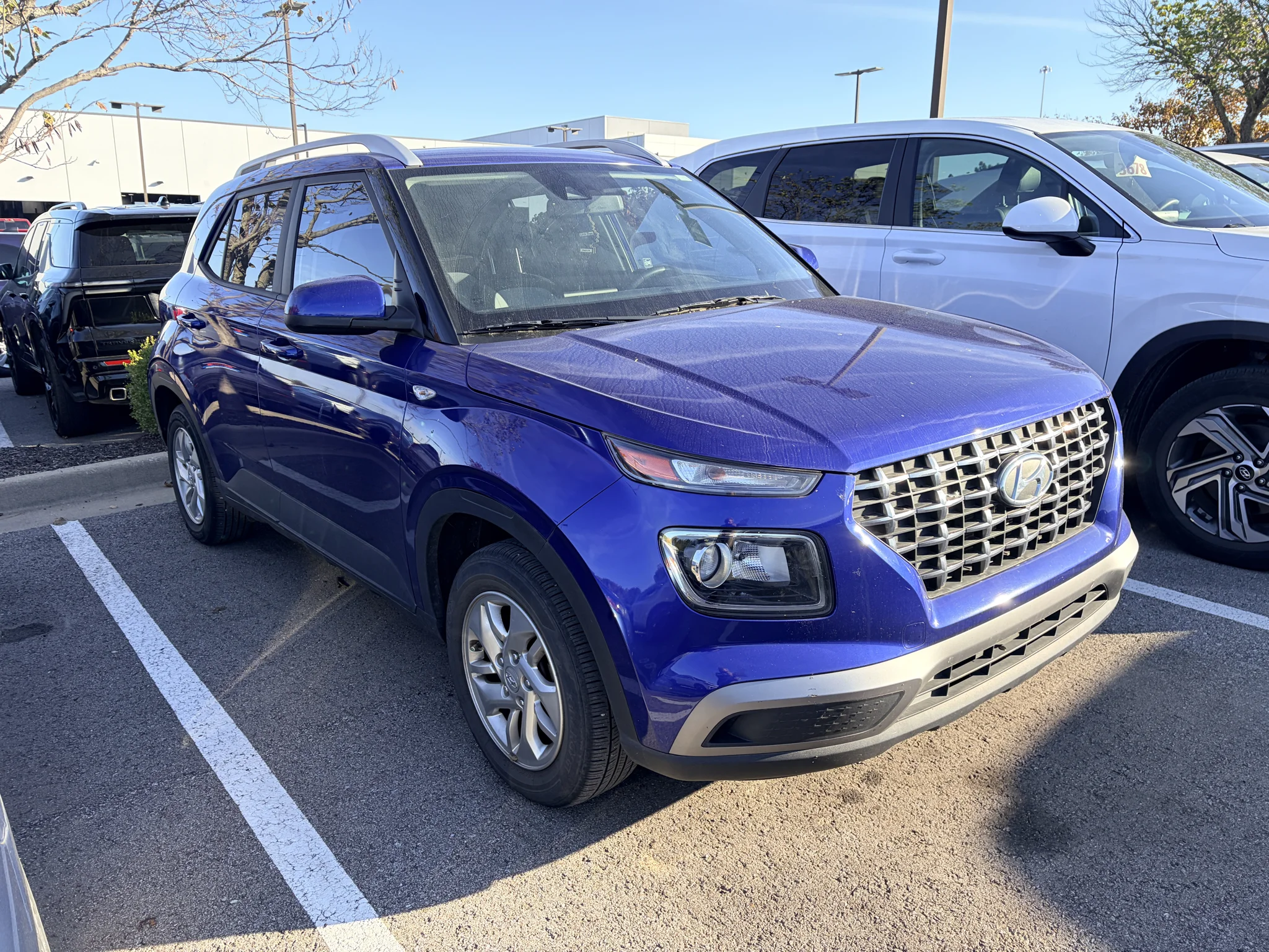Used 2020 Intense Blue Hyundai SEL image 7