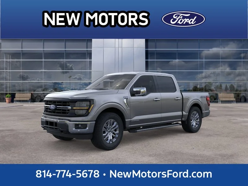 New 2026 Carbonized Gray Metallic Ford XLT image 1