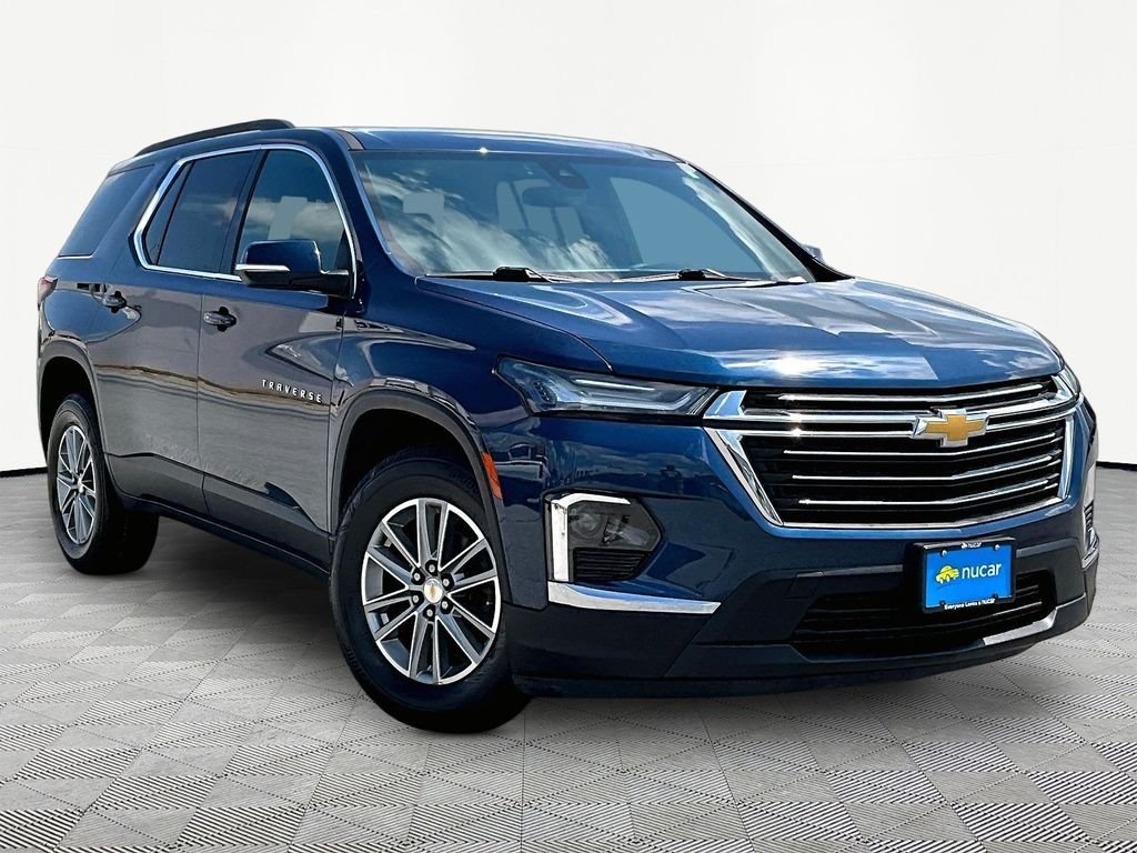 Used 2023 Northsky Blue Metallic Chevrolet LT image 1