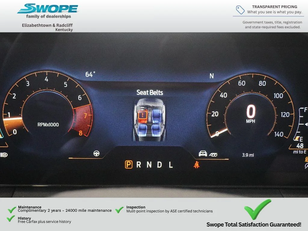 New 2025 Oxford White Ford EcoBoost® Fastback image 19