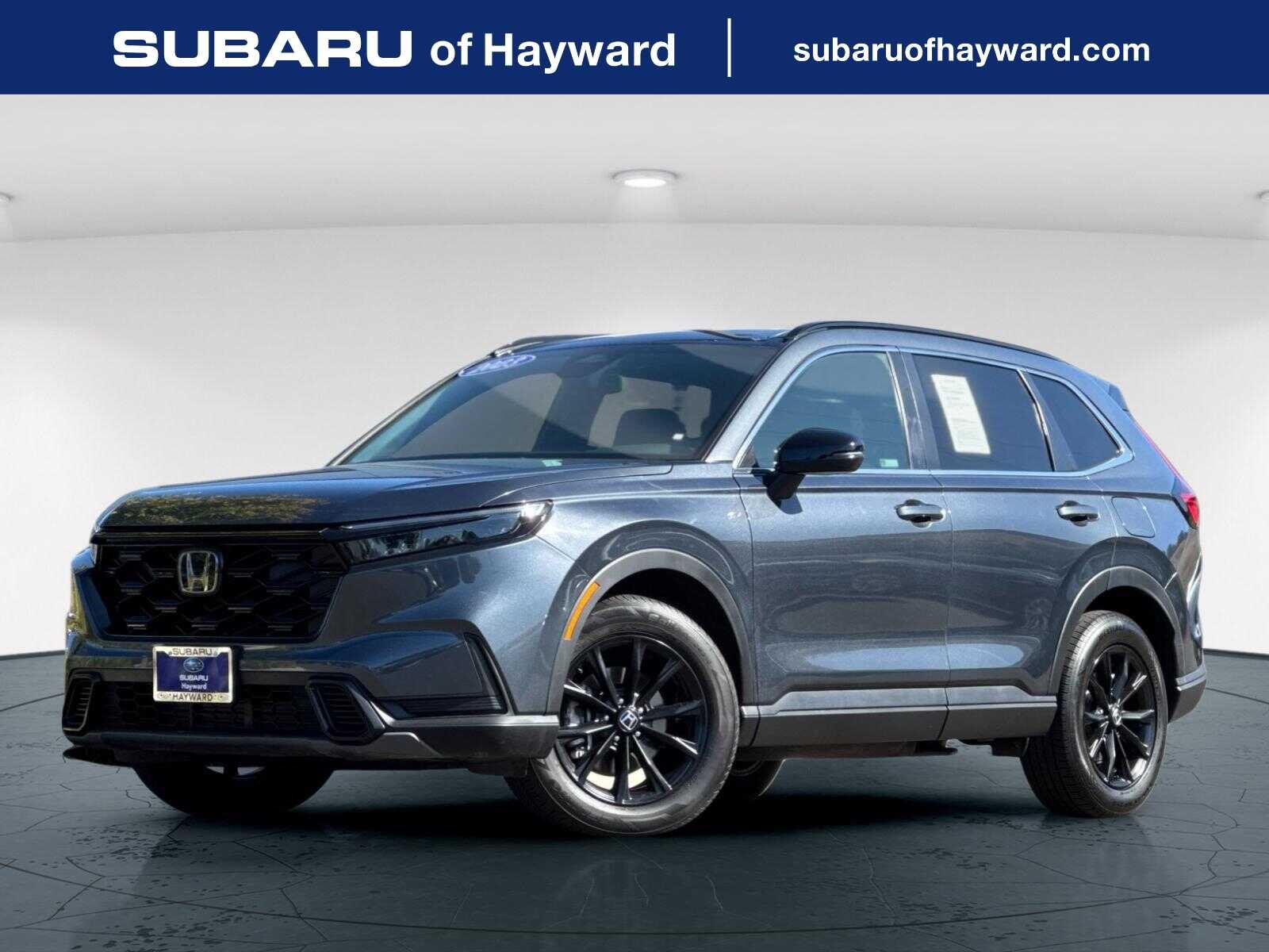 Used 2023 Meteorite Gray Metallic Honda Sport 4D Sport Utility image 1