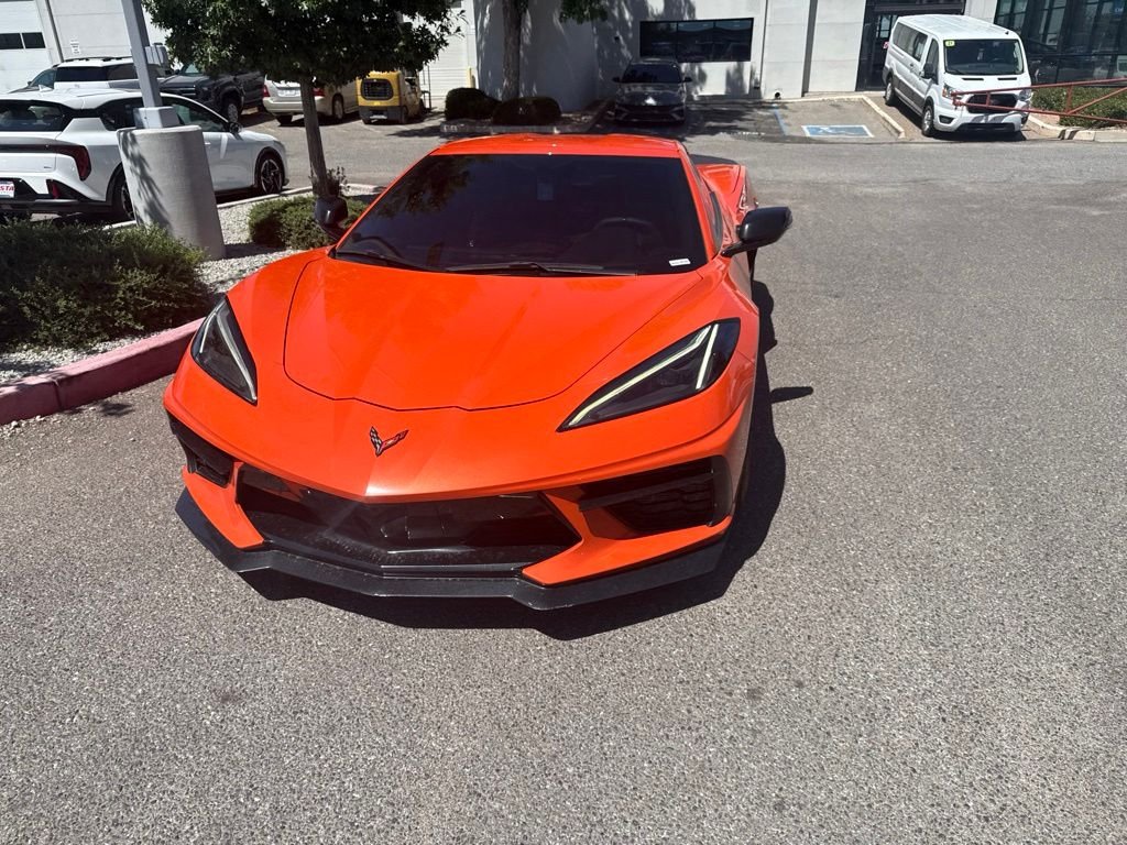 Used 2020 Orange Chevrolet Stingray image 3