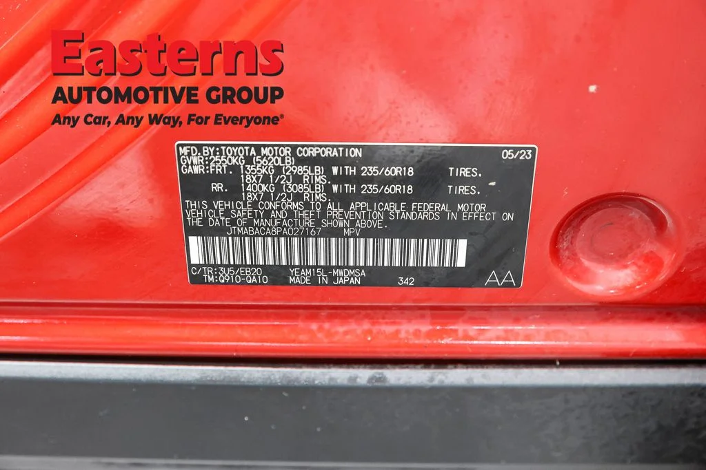 Used 2023 Red Toyota XLE image 35