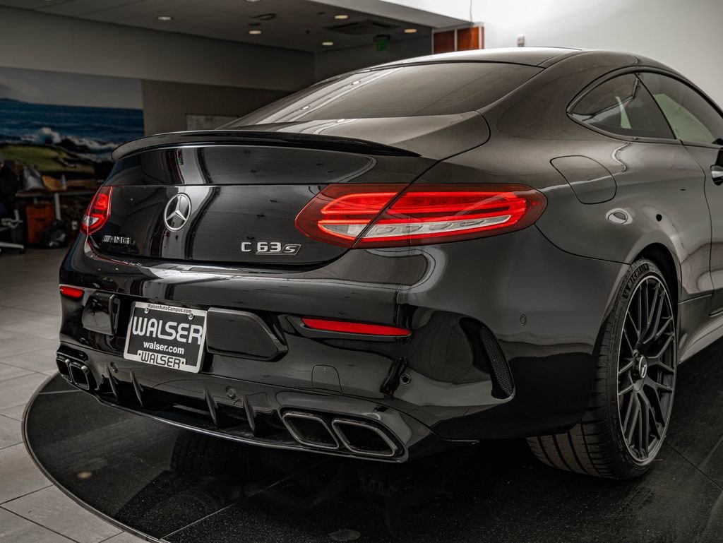 Used 2020 Obsidian Black Mercedes-Benz C 63 S AMG® image 18