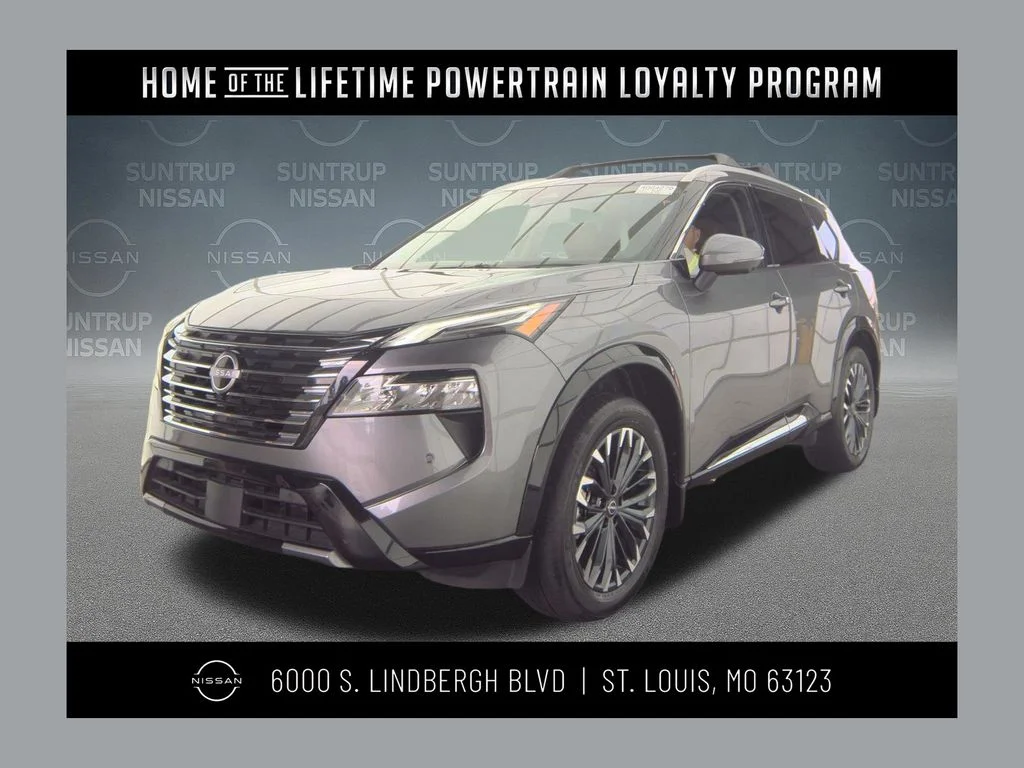 Certified Used 2025 Gray Nissan Platinum image 1