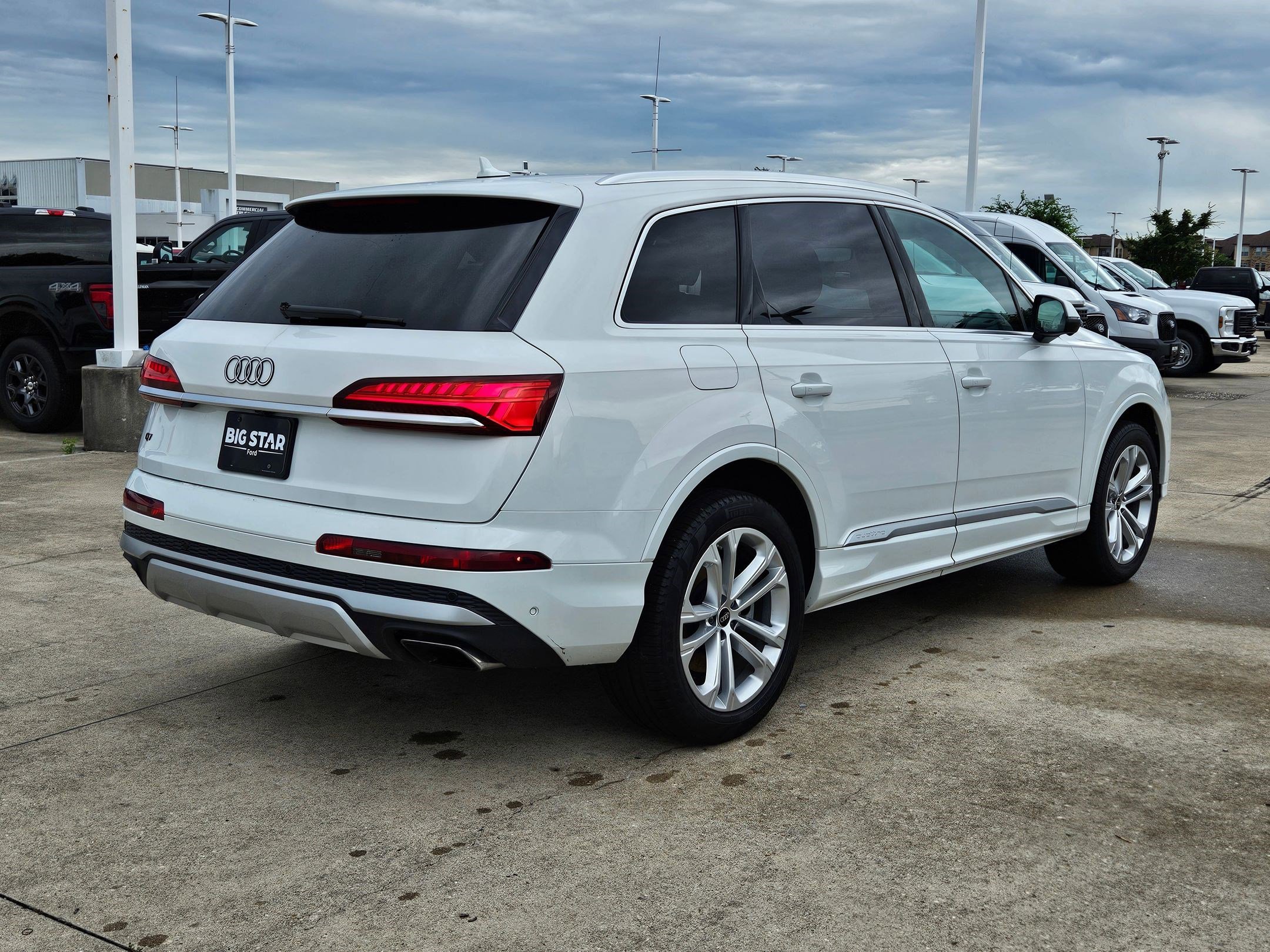 Certified Used 2025 Carrara White Audi 55 Premium Plus image 3