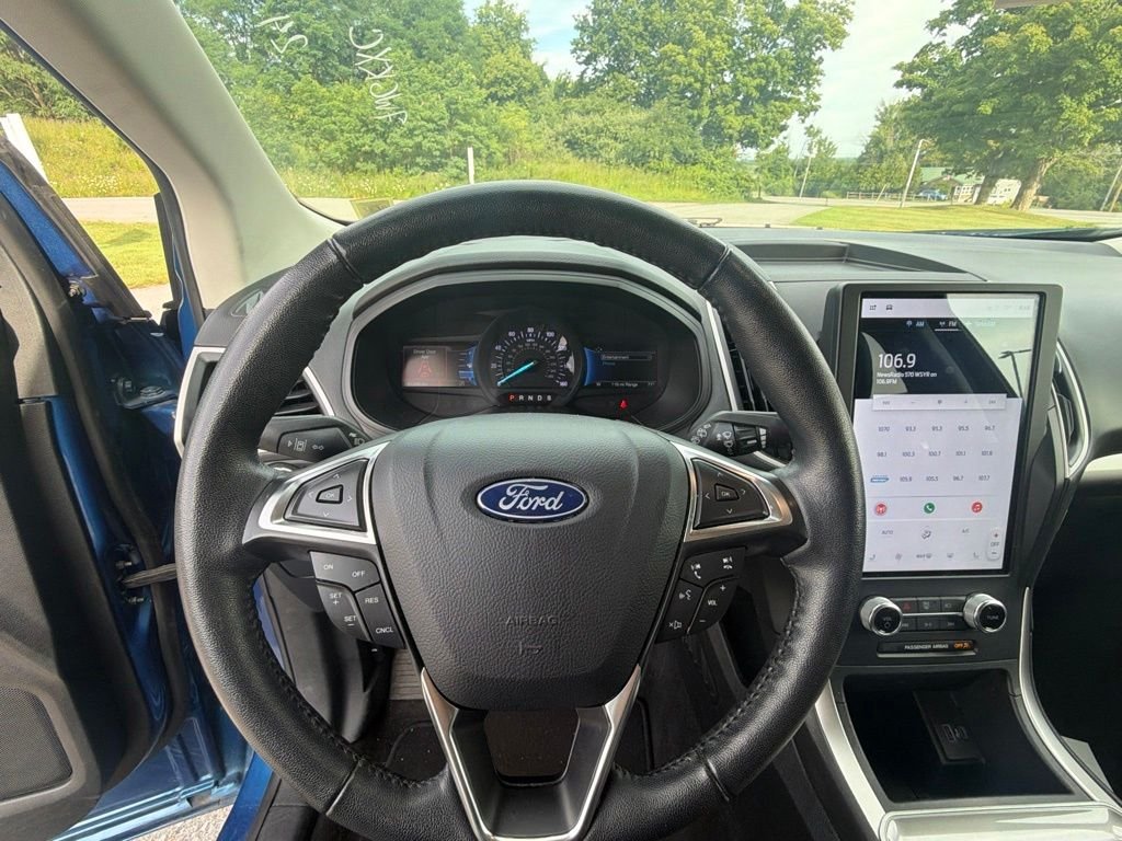 Certified Used 2024 Blue Metallic Ford SEL image 17