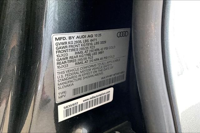 Used 2026 Gray Audi 55 Prestige image 34