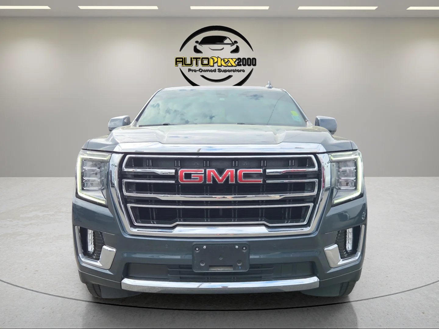 Used 2021 Blue GMC SLT image 2
