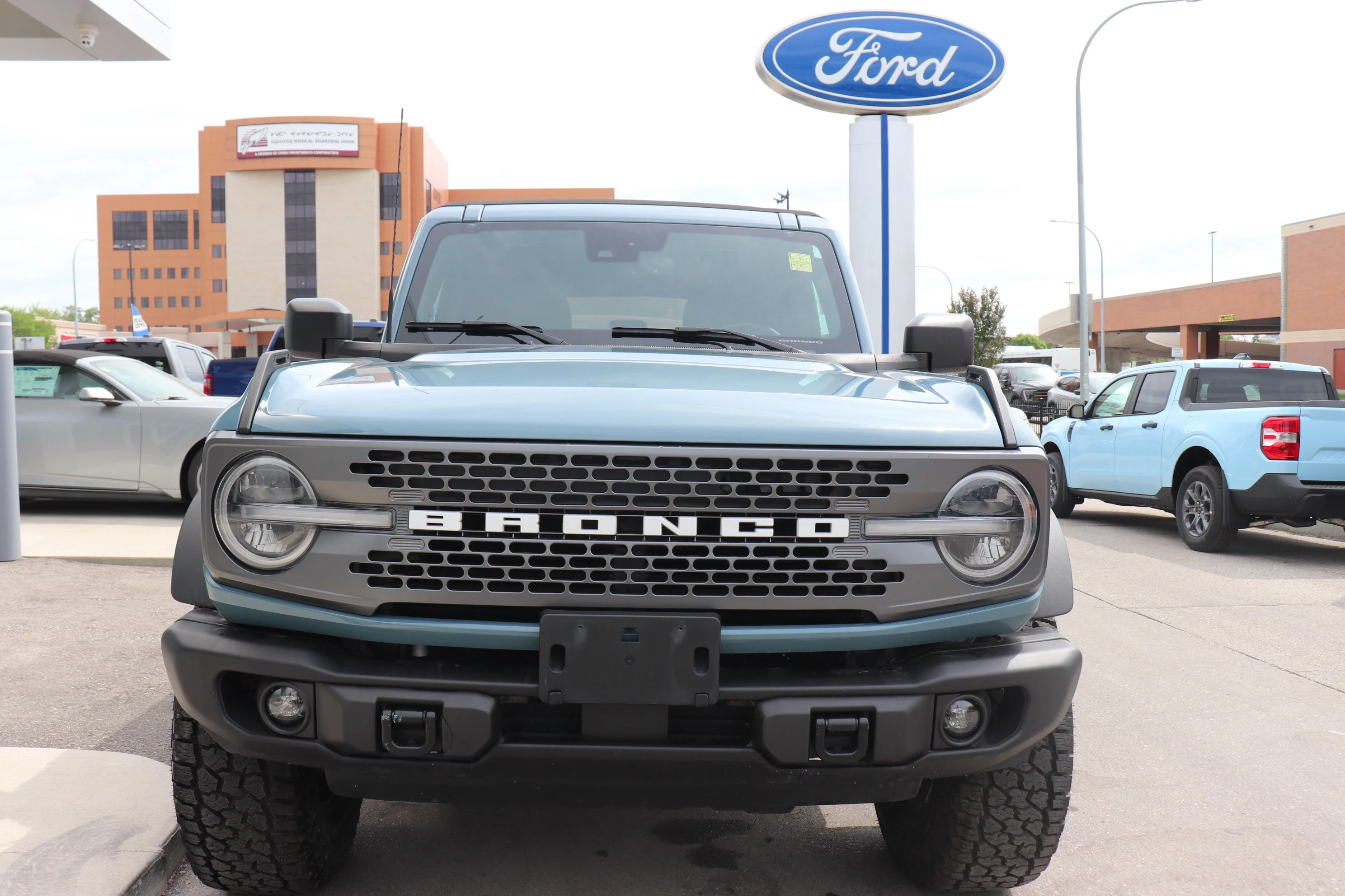 Certified Used 2022 Velocity Blue Metallic Ford Badlands image 2
