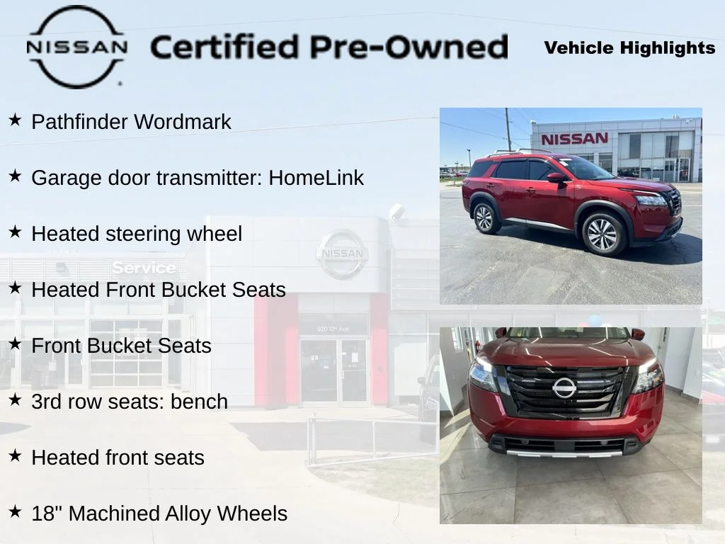 Certified Used 2023 Red Nissan SL image 26