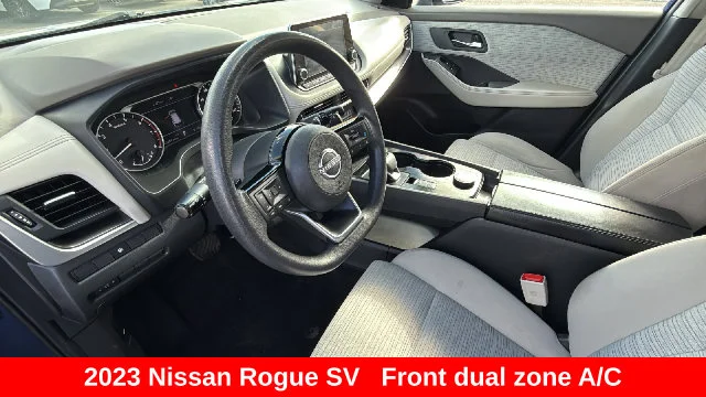 Certified Used 2023 Blue Nissan SV image 10