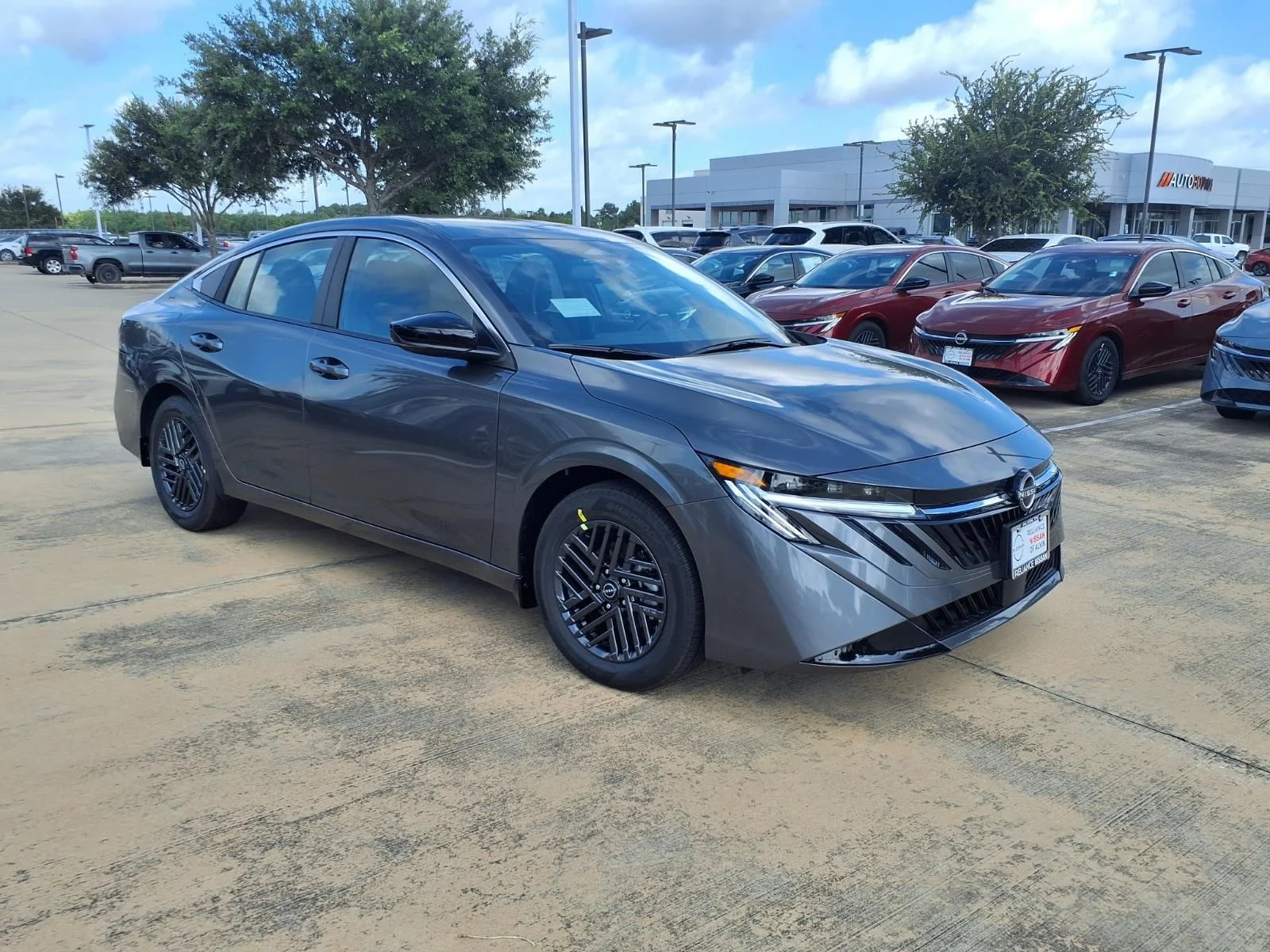 New 2026 Gun Metallic Nissan SV image 3