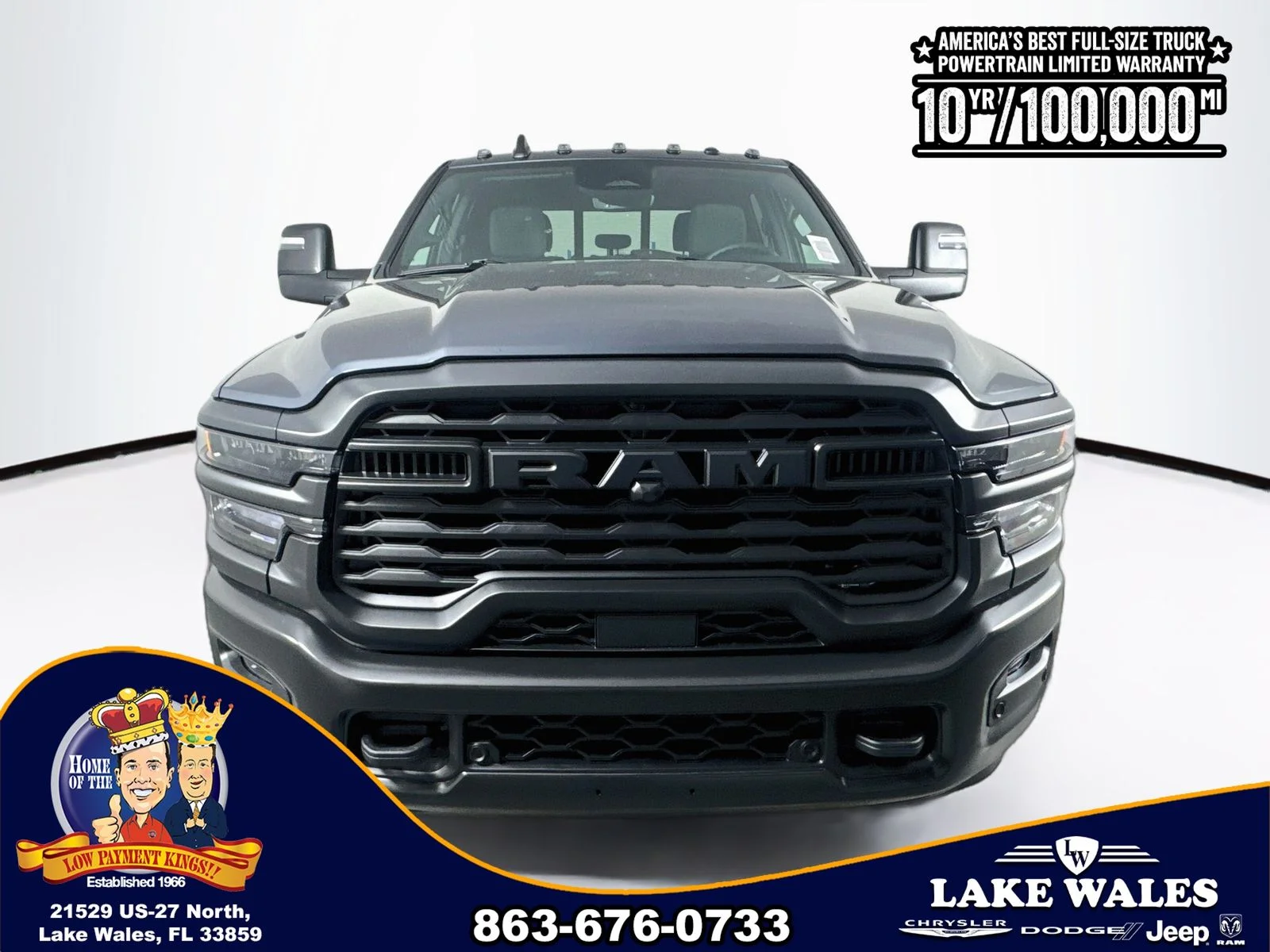 New 2026 Forged Blue Metallic Exterior Paint RAM TRADESMAN image 2