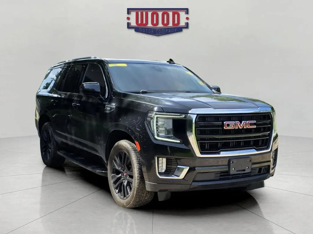 Used 2021 Black GMC SLE image 1