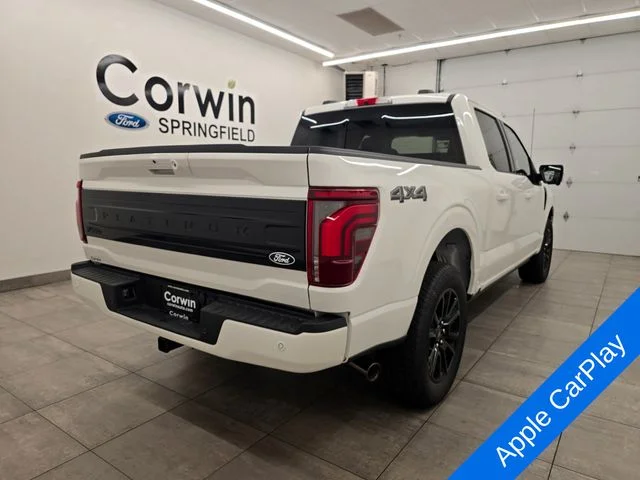 New 2026 Star White Metallic Tri-Coat Ford Platinum® image 5