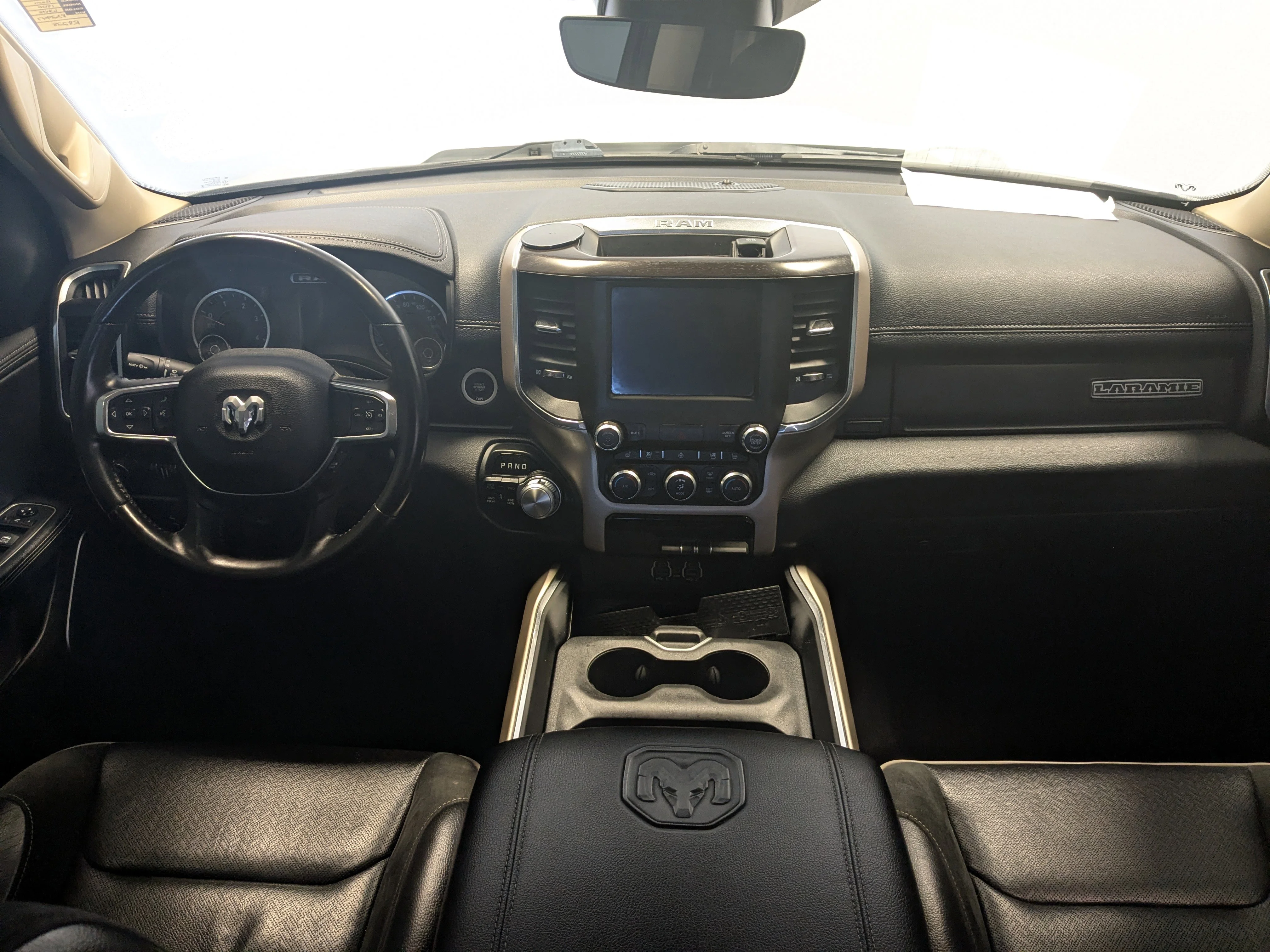 Used 2021 Bright White Clearcoat Ram Laramie image 19