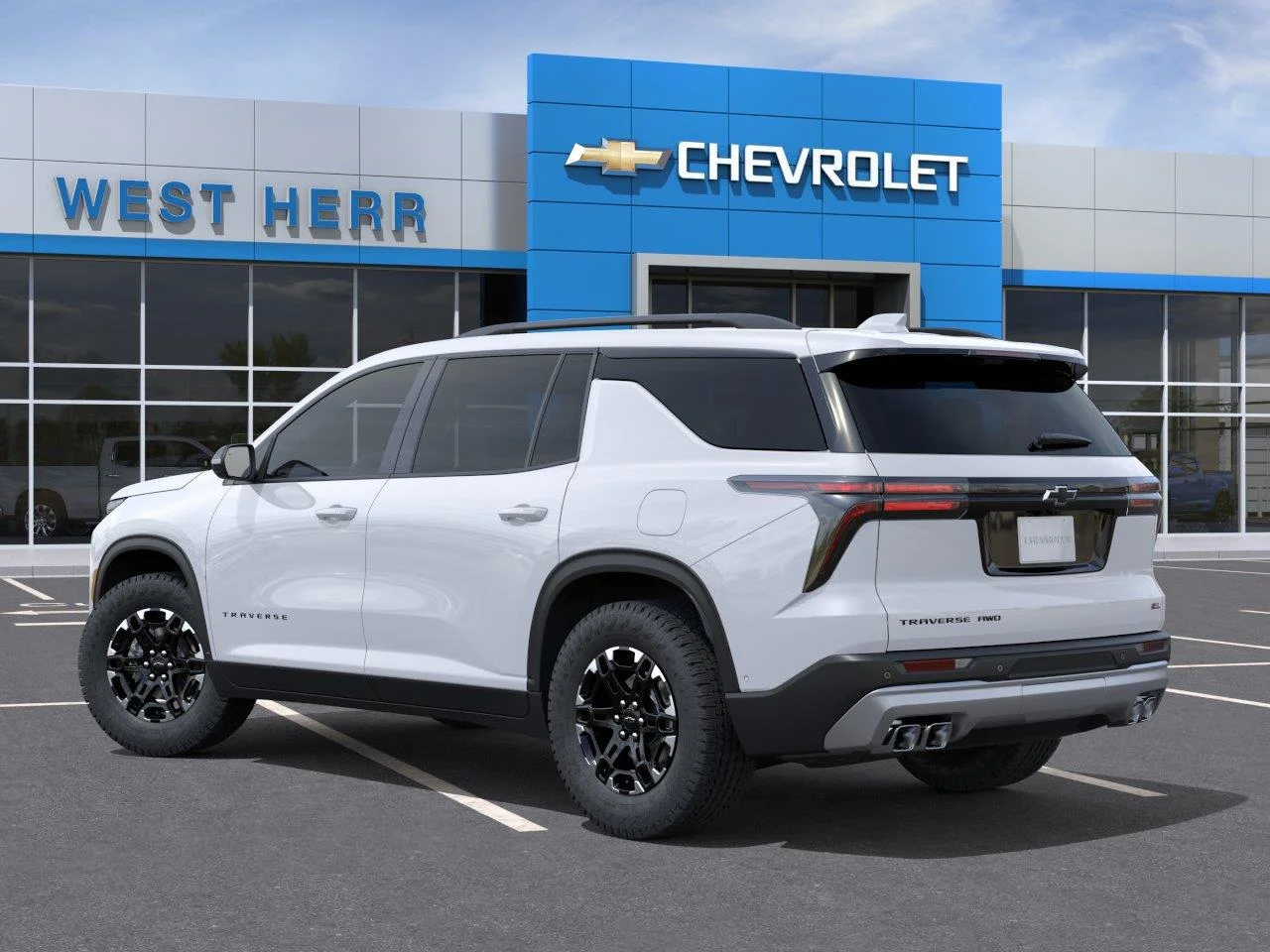 New 2027 Polar White Tricoat Chevrolet Z71 image 3