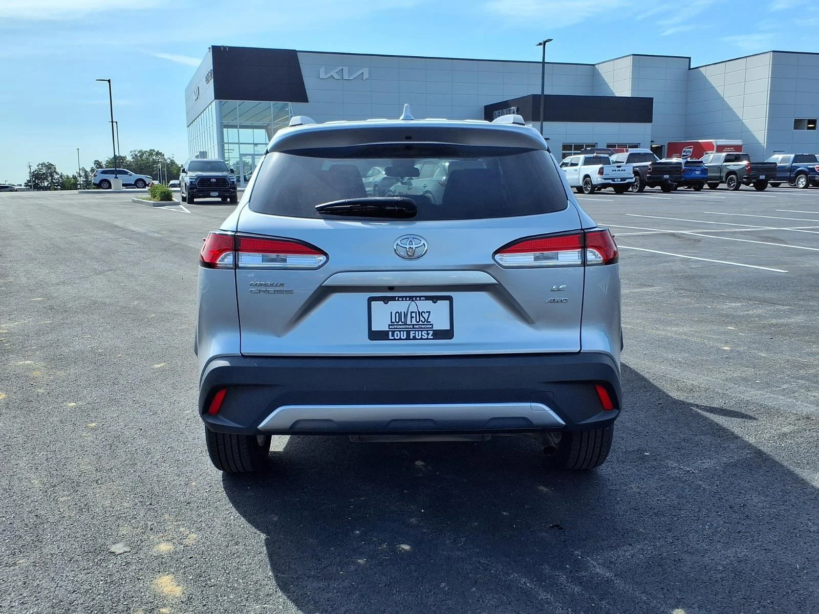 Used 2022 Sonic Silver Toyota LE image 25