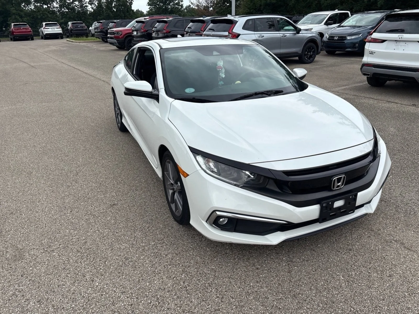 Used 2019 Platinum White Pearl Honda EX image 9