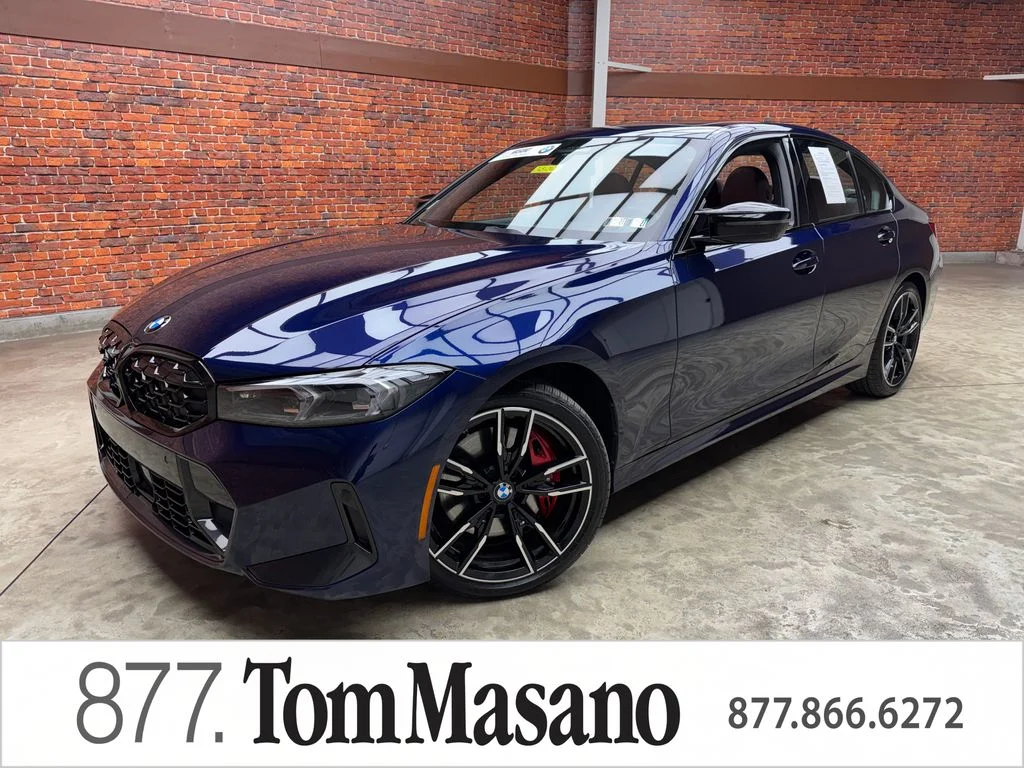 Used 2024 Blue BMW M340i xDrive image 1