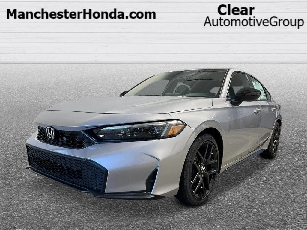 New 2026 Solar Silver Metallic Honda Sport image 1