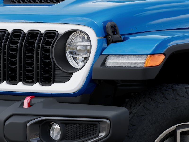 New 2026 Hydro Blue Pearl-Coat Exterior Paint Jeep Rubicon image 39