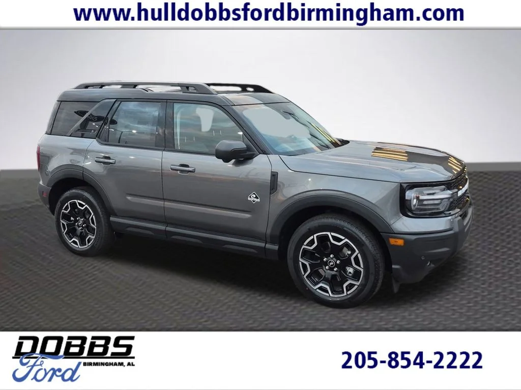 New 2025 Carbonized Gray Metallic Ford Outer Banks® image 1