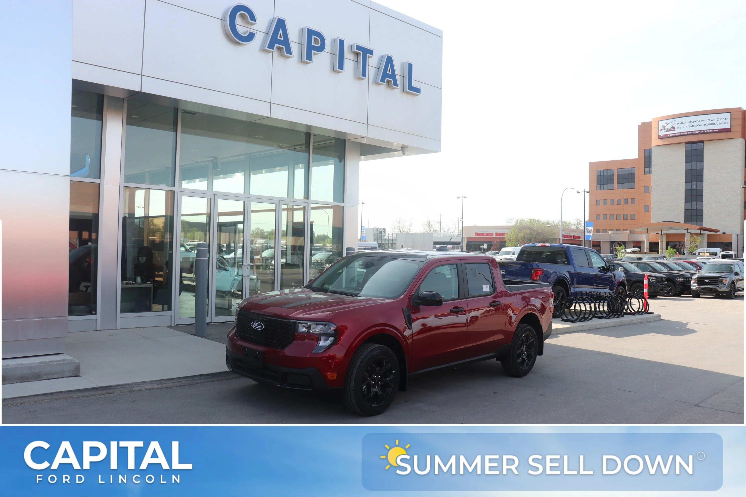 New 2026 RUBY RED METALLIC TINTED CC Ford XLT image 1