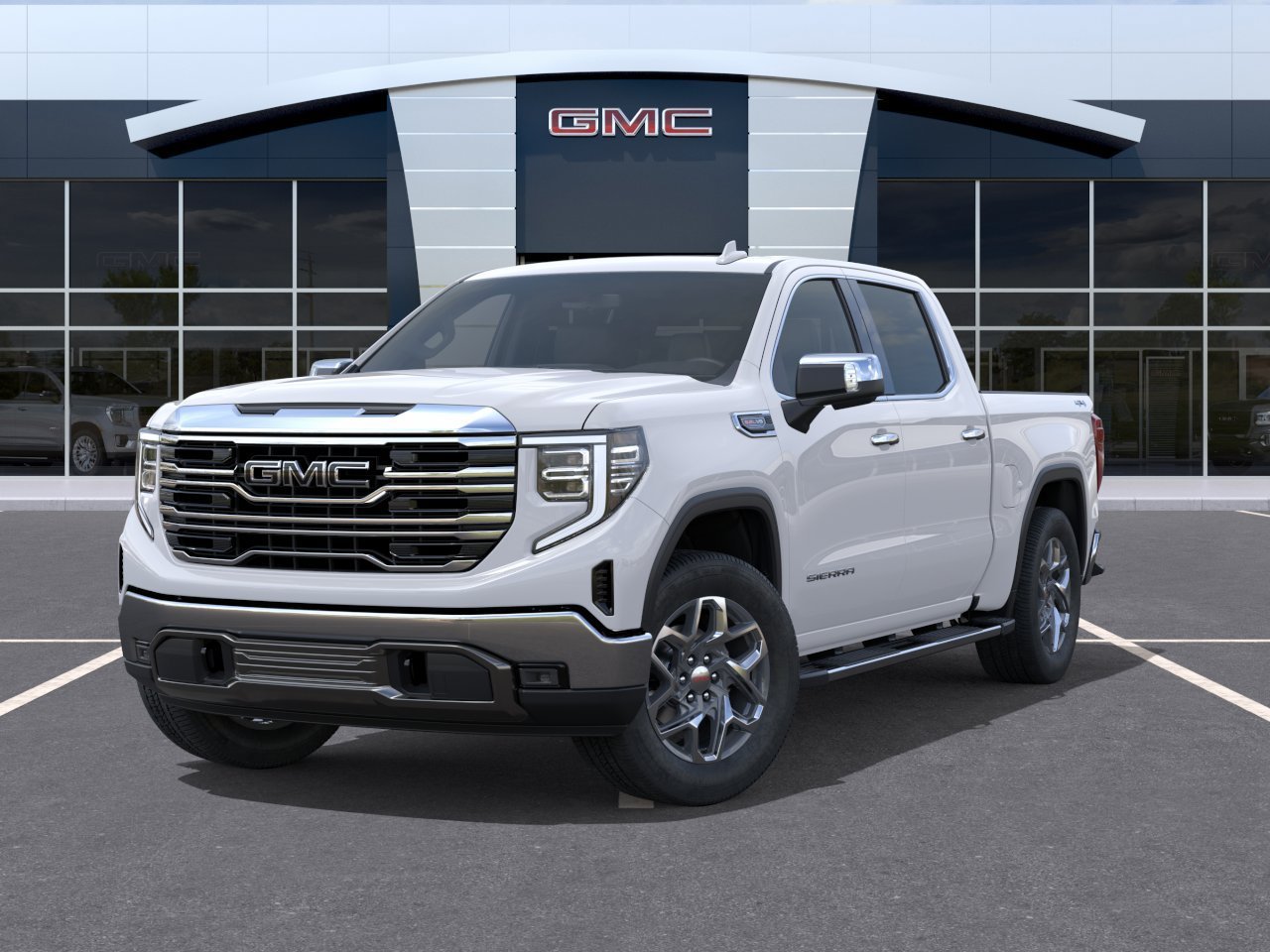 New 2026 Summit White GMC SLT image 6