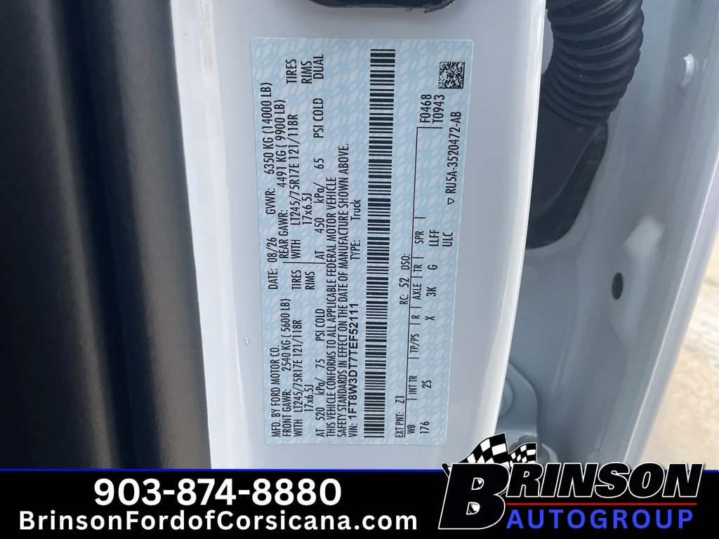 New 2026 Oxford White Ford XLT image 19