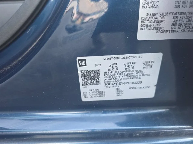 Used 2023 Blue Chevrolet LTZ image 36