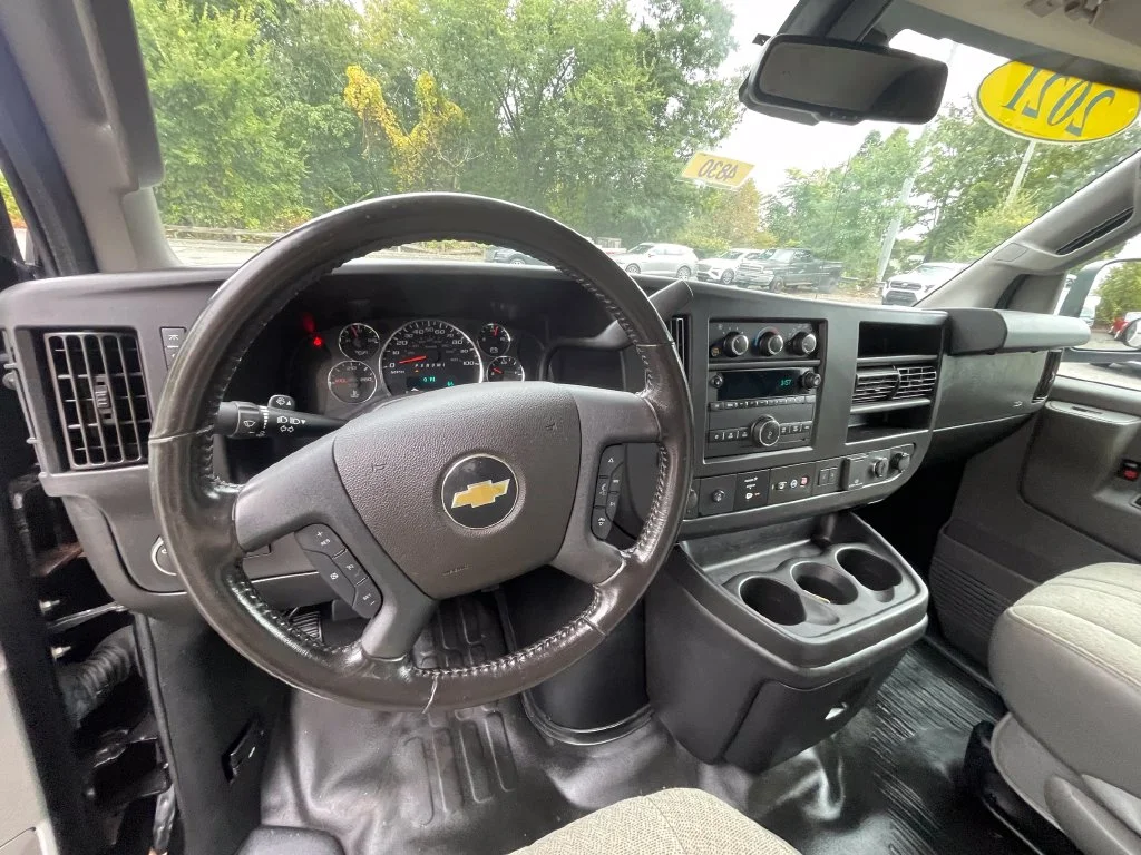 Used 2021 Black Chevrolet Work Van image 9