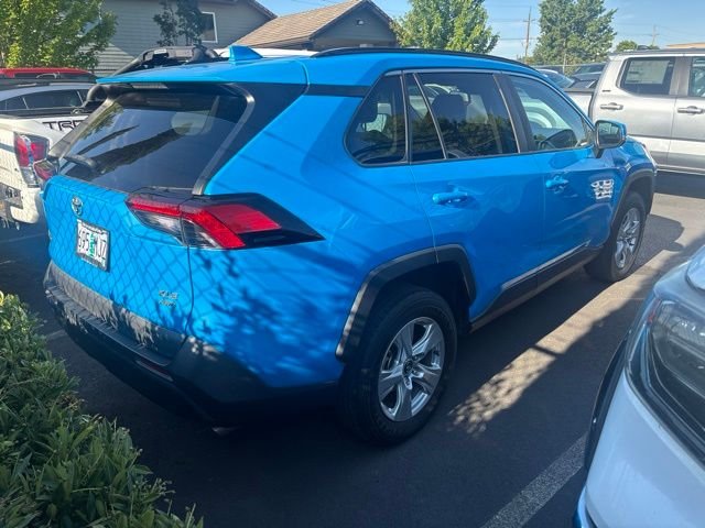 Certified Used 2020 Blue Toyota XLE image 2